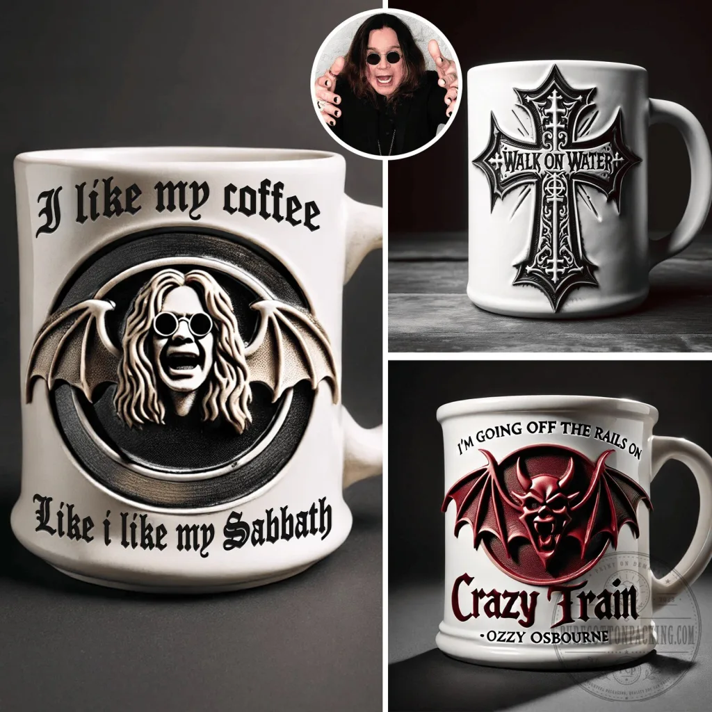 Ozzy Osbourne Crazy Train Coffee Mug Ozzy Osbourne Crazy Train Coffee Mug