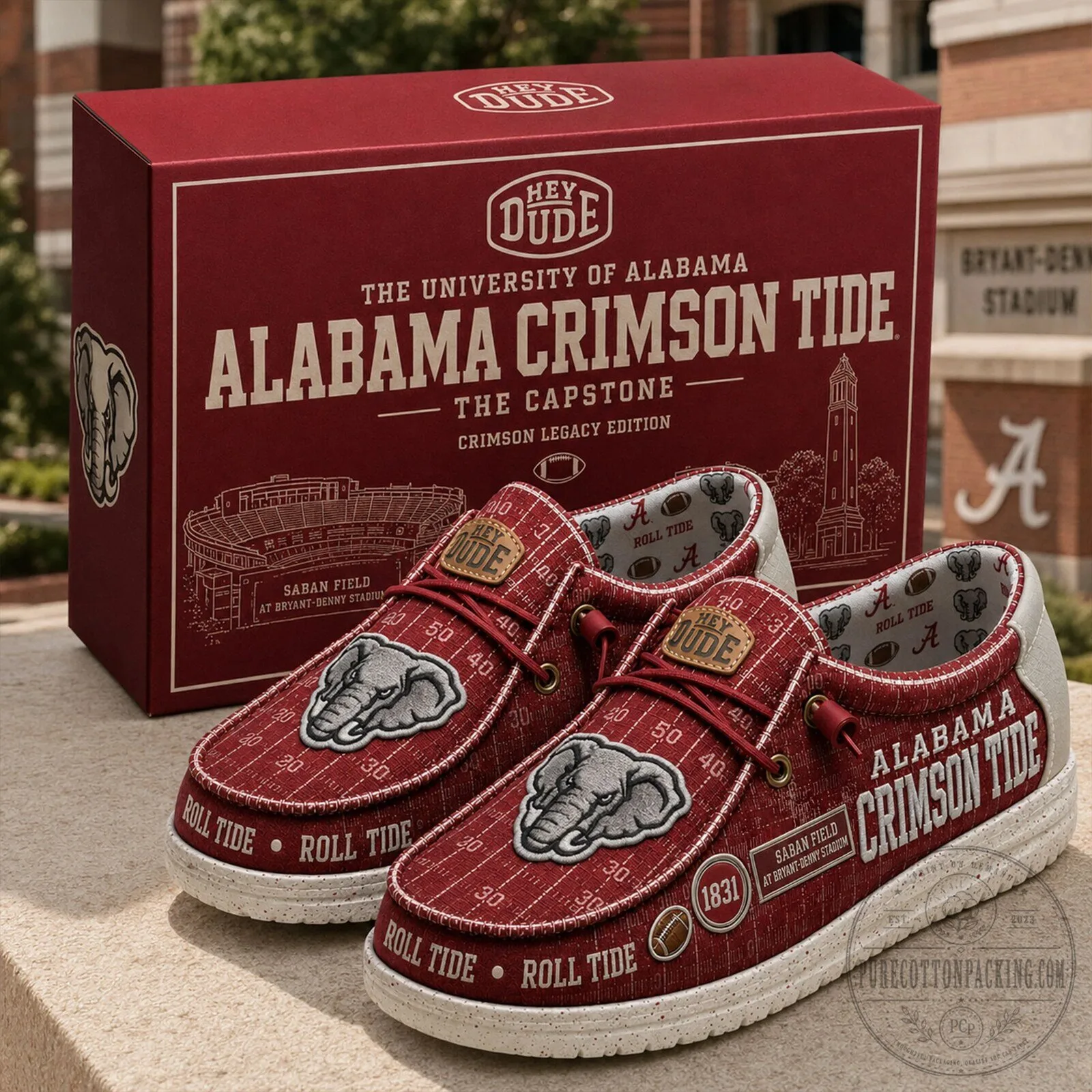 University of Alabama Crimson Tide Hey Dude Shoes