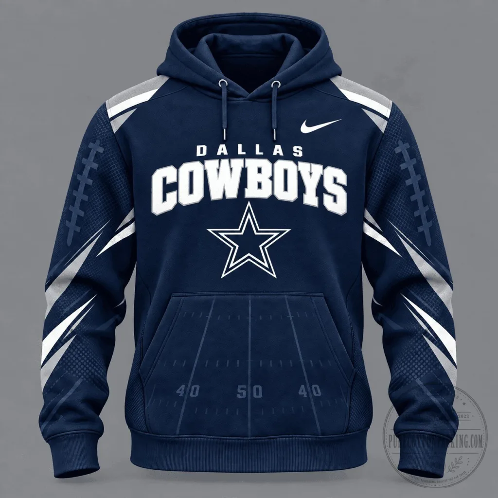 Dallas Cowboys Football Team Navy Blue Game Day Hoodie for Men and Women Dallas Cowboys Football Team Navy Blue Game Day Hoodie for Men and Women