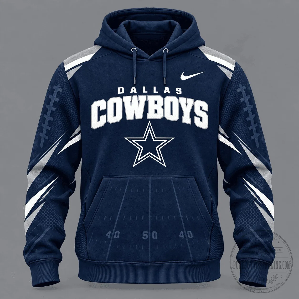 Dallas Cowboys Football Team Navy Blue Game Day Hoodie for Men and Women