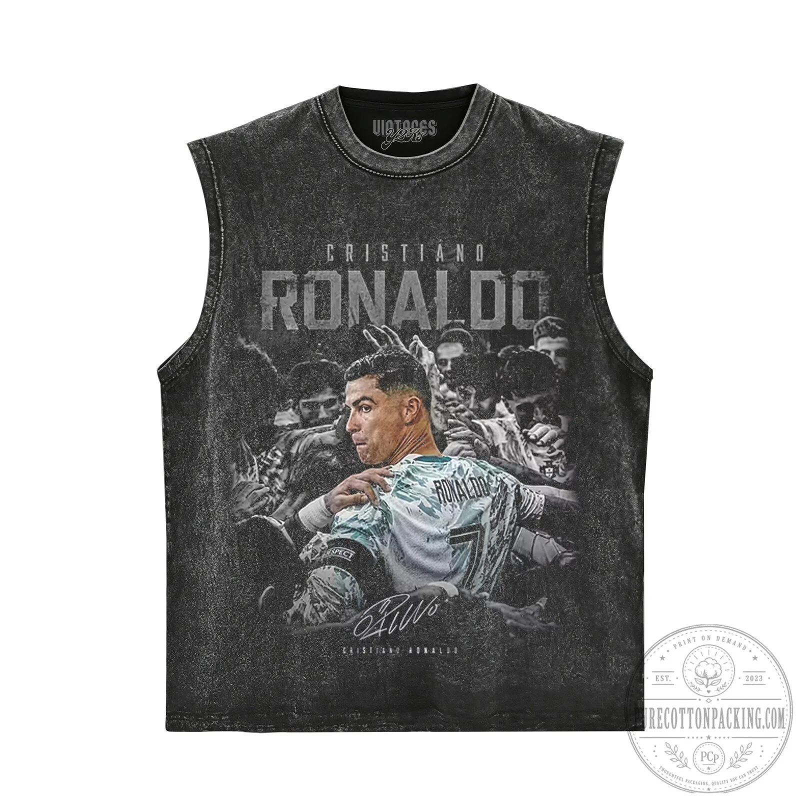 Cristiano Ronaldo Football Legend Graphic Print Black Short Sleeve T-Shirt 9 Cristiano Ronaldo Football Legend Graphic Print Black Short Sleeve T-Shirt