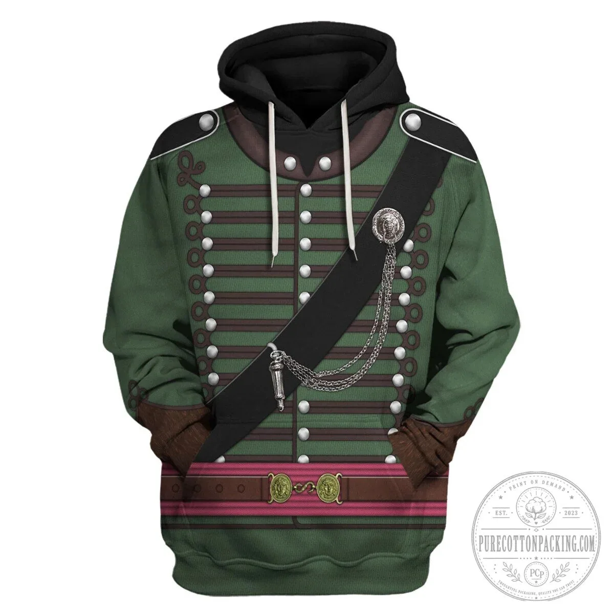 95th Rifles Uniform British Army Captain Historical Cosplay Hoodie Set 19 95th Rifles Uniform British Army Captain Historical Cosplay Hoodie Set
