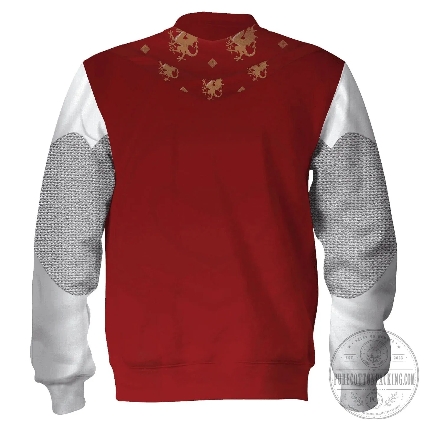 King Arthur Pendragon Dragon Crest Medieval Fantasy Costume Hoodie Sweatshirt 17 King Arthur Pendragon Dragon Crest Medieval Fantasy Costume Hoodie Sweatshirt
