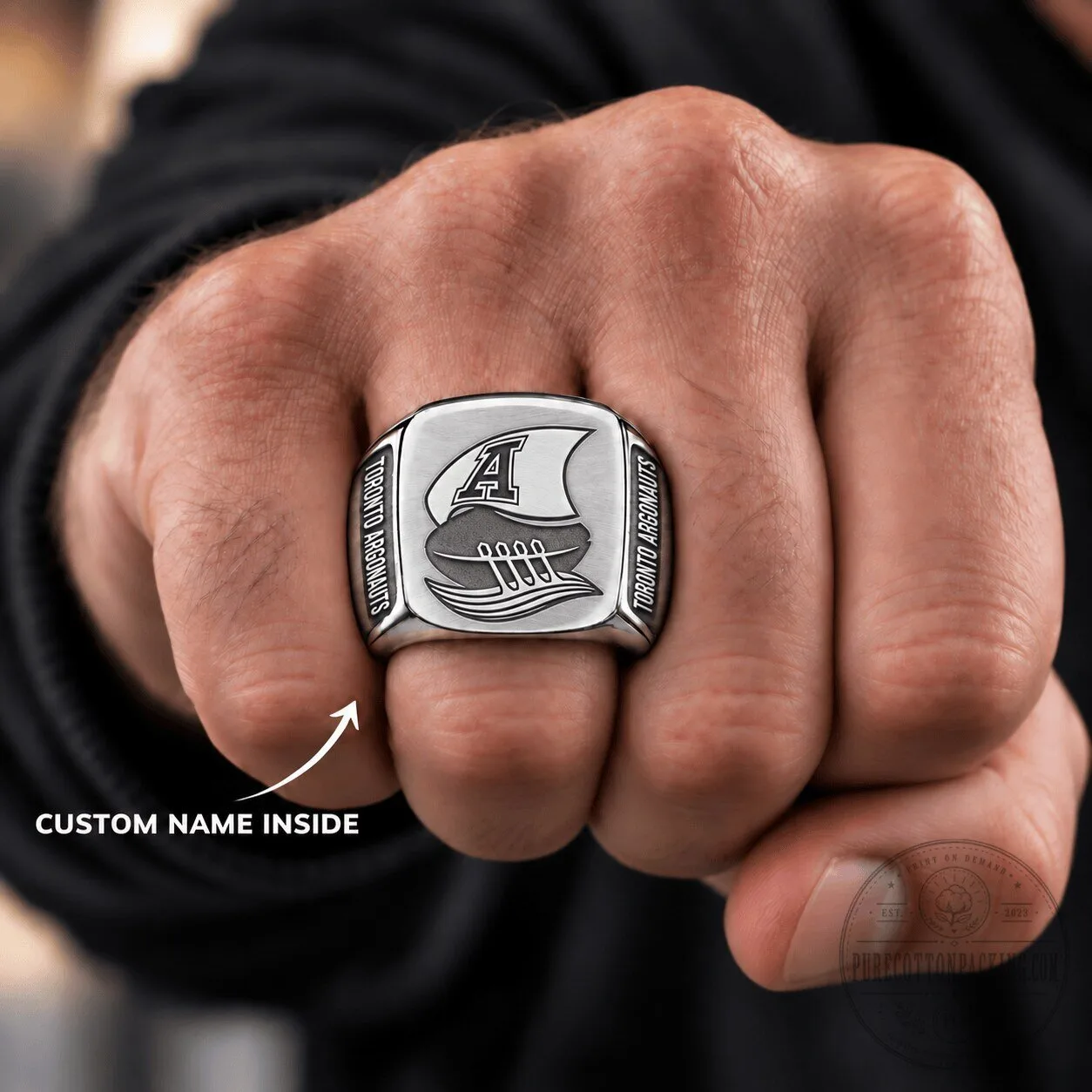 Toronto Argonauts Canadian Football League Championship Ring Custom Engraved