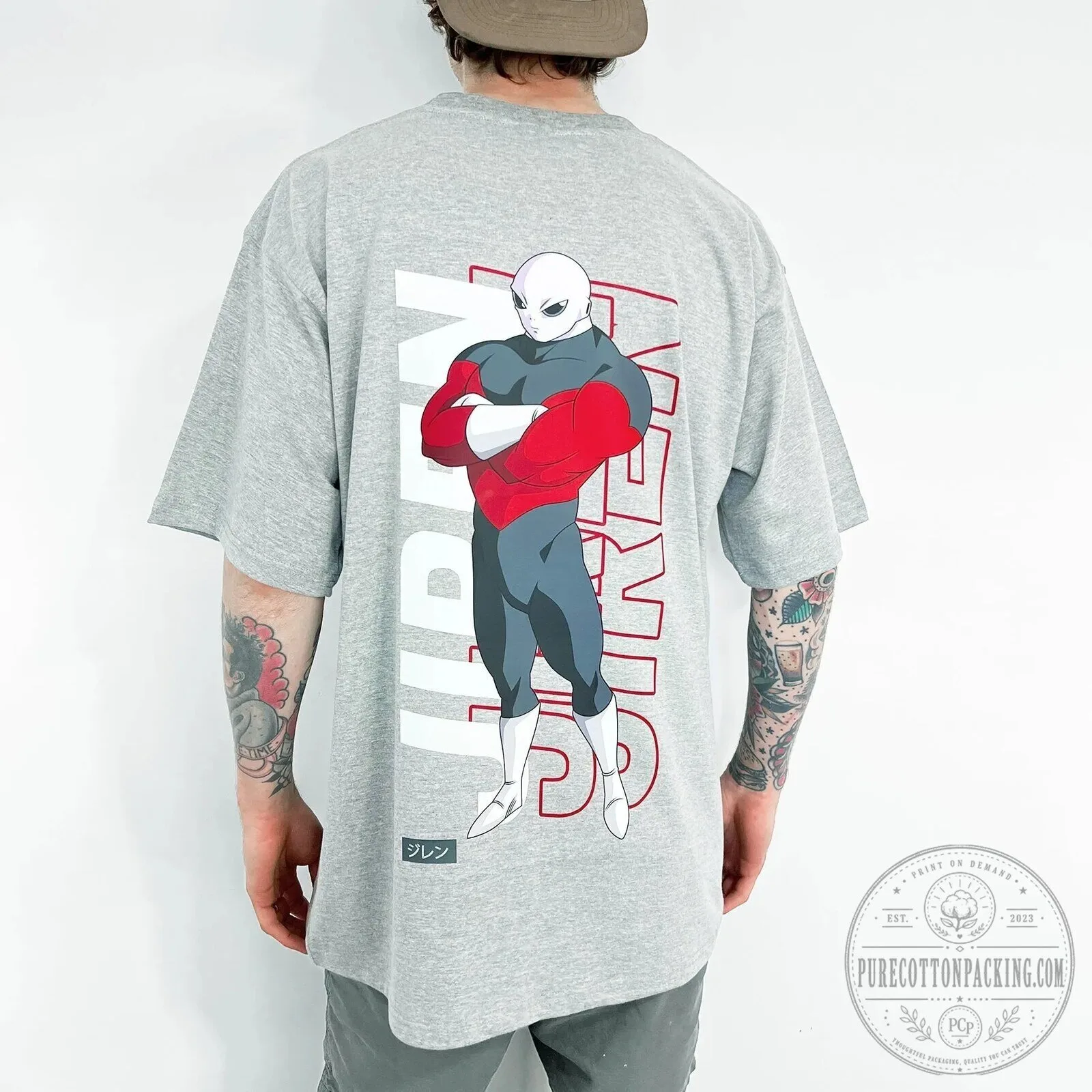Dragon Ball Super Jiren The Gray Anime Character Graphic T-Shirt