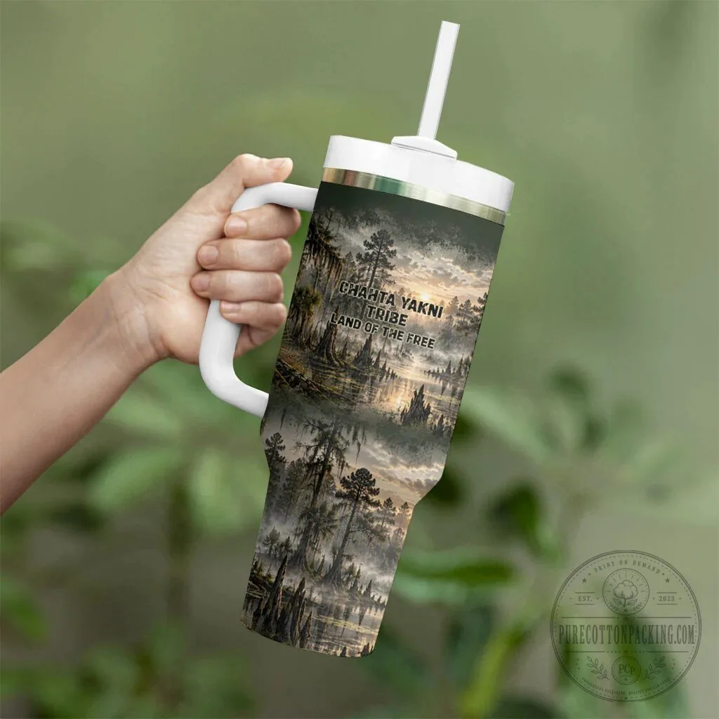 Chahta Yakni Tribe Native American Wildlife Forest Landscape Tumbler With Handle 8 Chahta Yakni Tribe Native American Wildlife Forest Landscape Tumbler With Handle