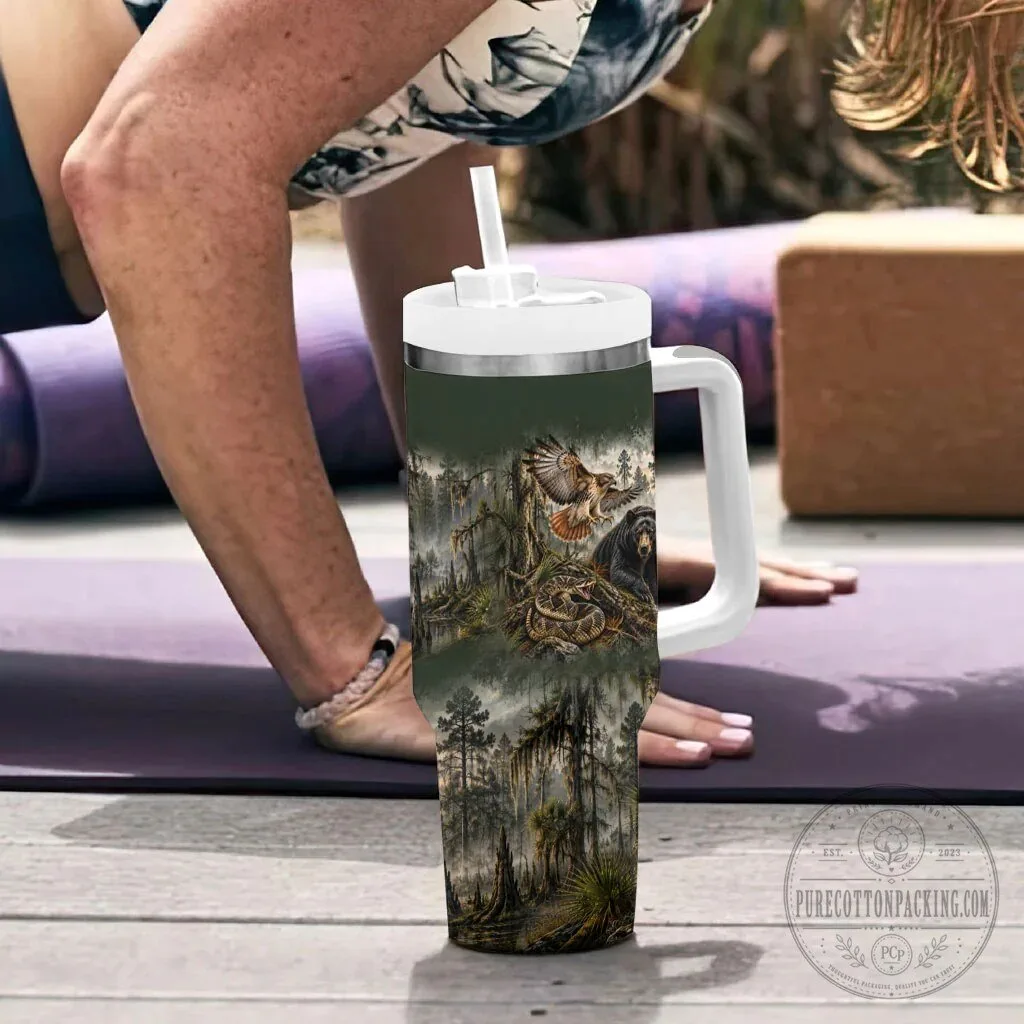 Chahta Yakni Tribe Native American Wildlife Forest Landscape Tumbler With Handle 11 Chahta Yakni Tribe Native American Wildlife Forest Landscape Tumbler With Handle