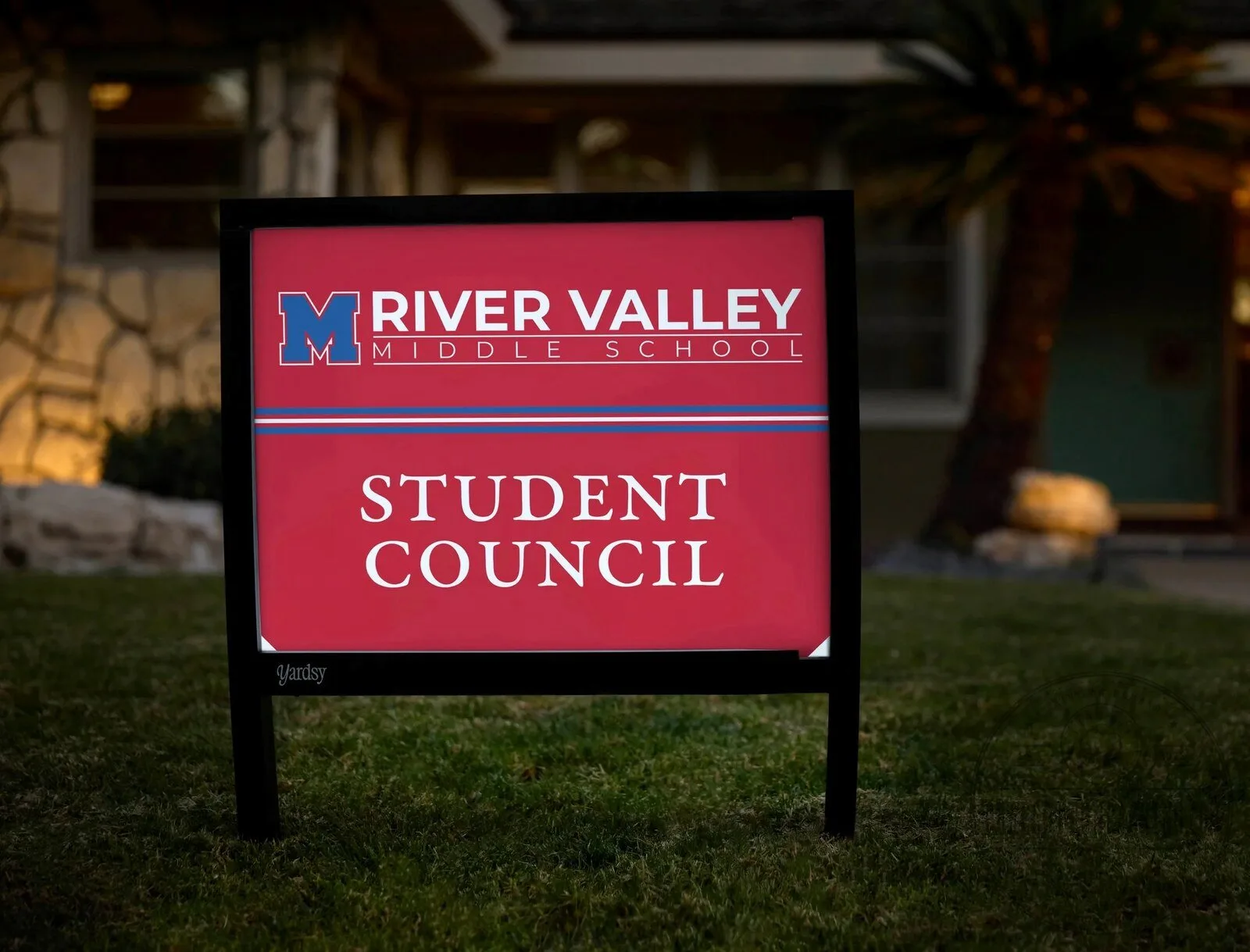 Midway River Valley Middle School Student Council Yard Sign 6 Midway River Valley Middle School Student Council Yard Sign