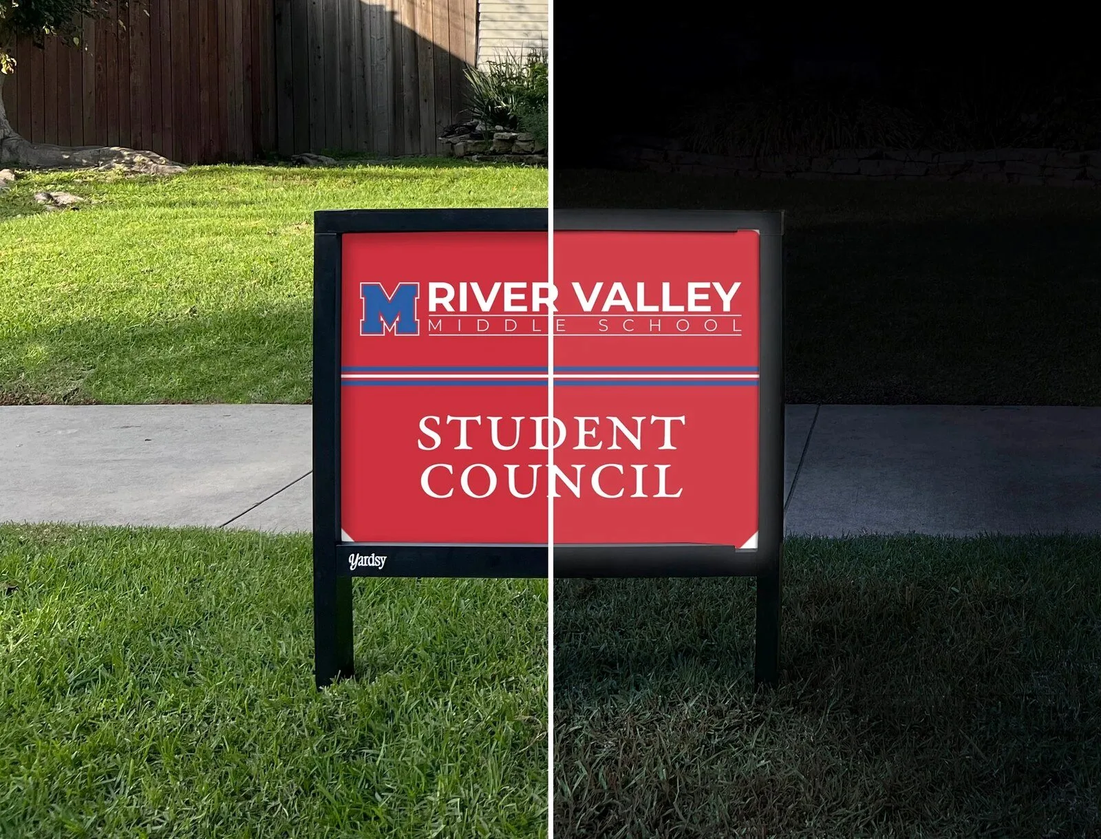 Midway River Valley Middle School Student Council Yard Sign 9 Midway River Valley Middle School Student Council Yard Sign