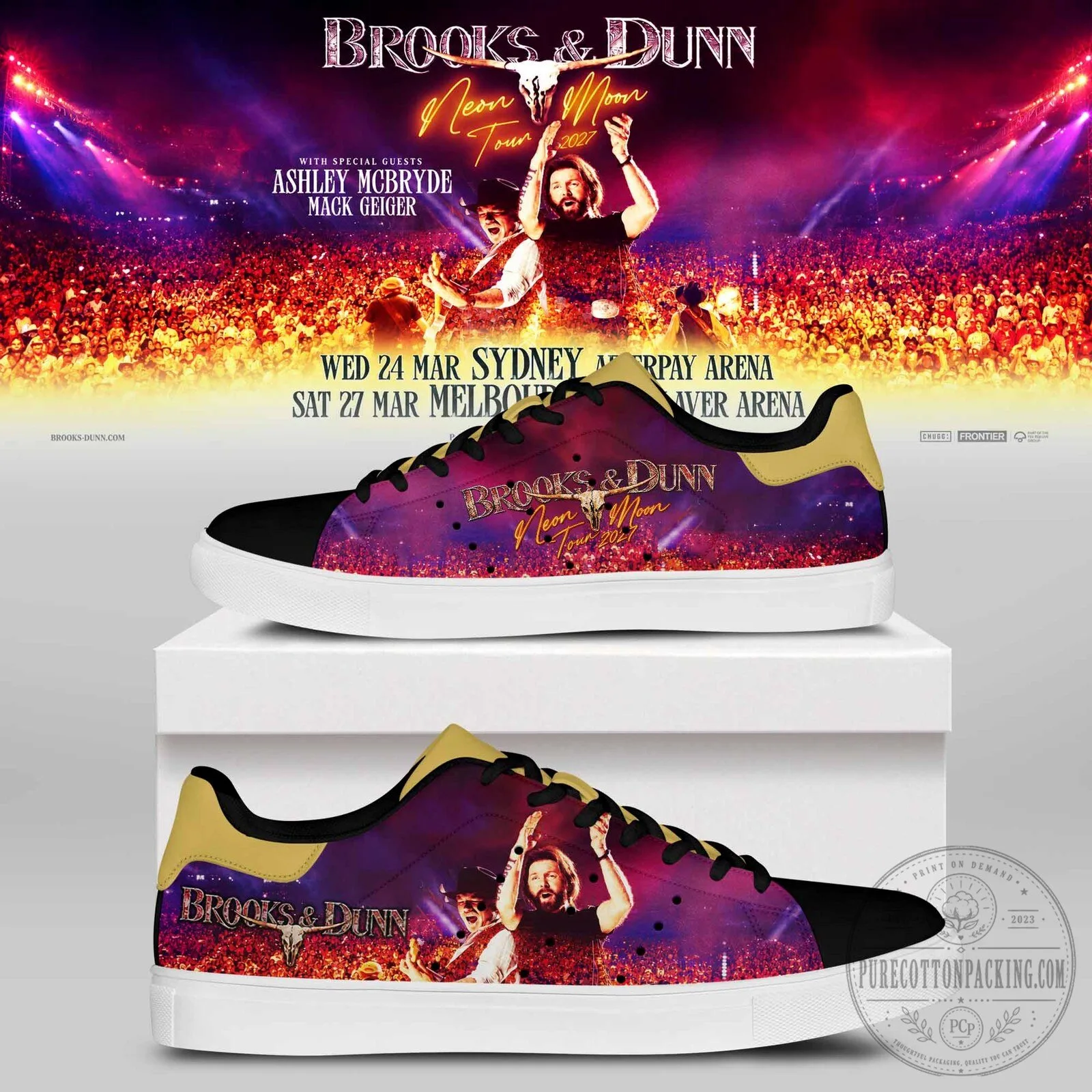 Brooks And Dunn Neon Moon Tour 2027 Concert Shoes