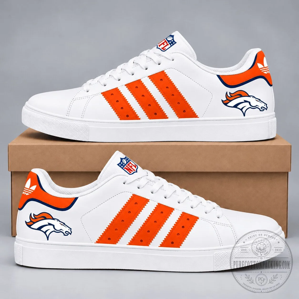 Denver Broncos National Football League Legacy Superstar Shoes