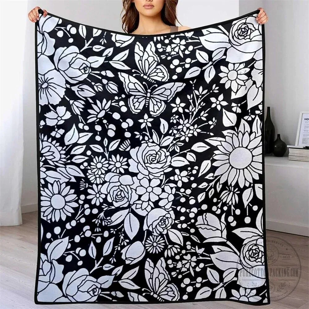 Color Your Own Washable Doodle Blanket with Markers, Creative Drawing Activity for Kids 25 Color Your Own Washable Doodle Blanket with Markers, Creative Drawing Activity for Kids