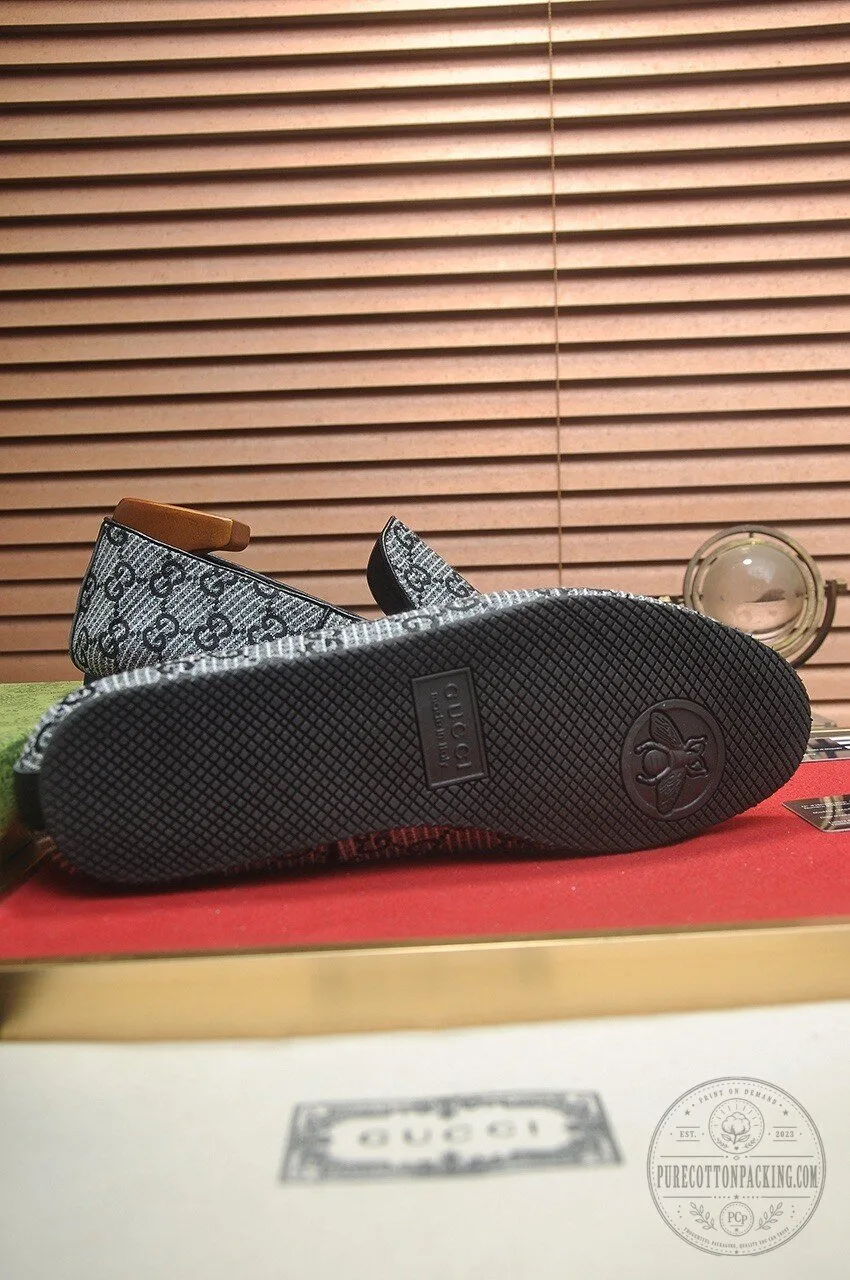 Gucci Monogrammed Slip-On Loafers for Men 9 Gucci Monogrammed Slip-On Loafers for Men