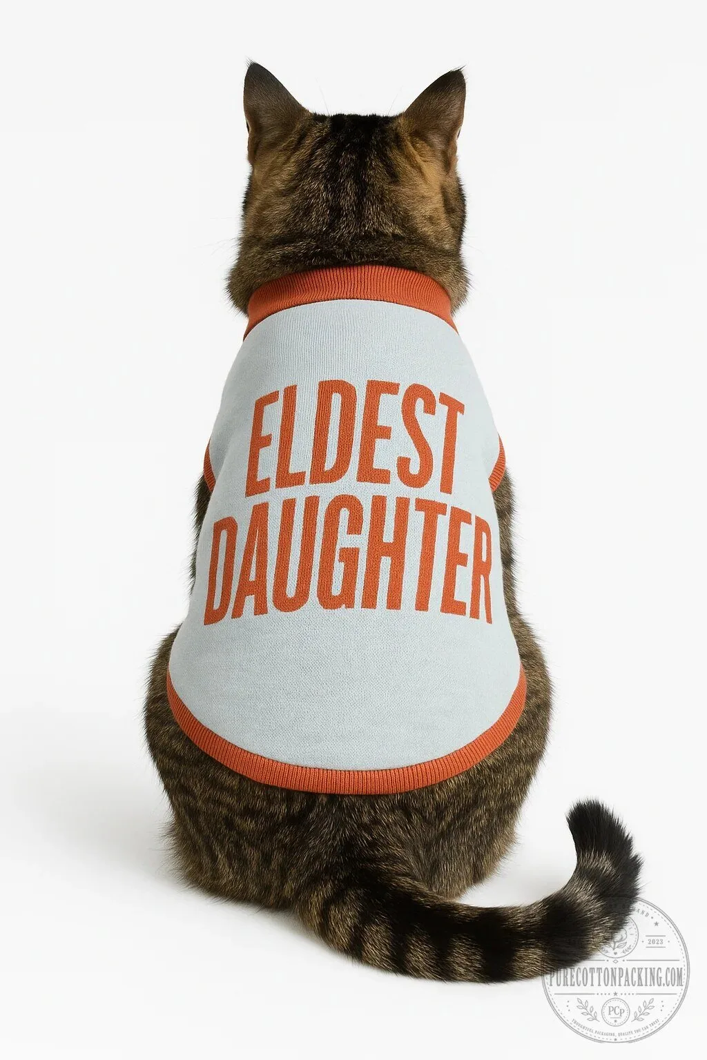 Eldest Daughter Funny Pet Dog Cat Knitted Sweater 1 Eldest Daughter Funny Pet Dog Cat Knitted Sweater