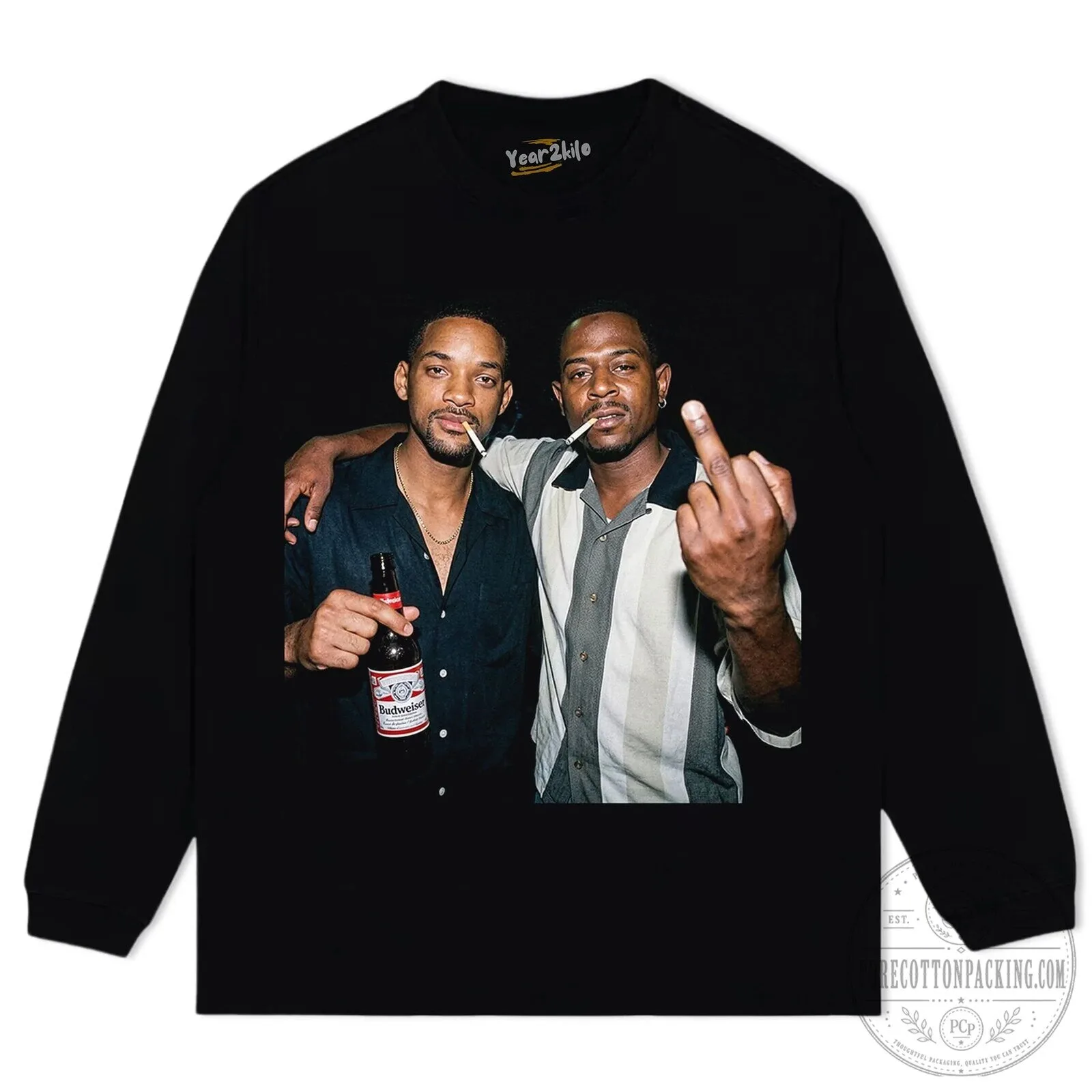Bad Boys Will Smith Martin Lawrence Movie Poster Black T-Shirt 11 Bad Boys Will Smith Martin Lawrence Movie Poster Black T-Shirt