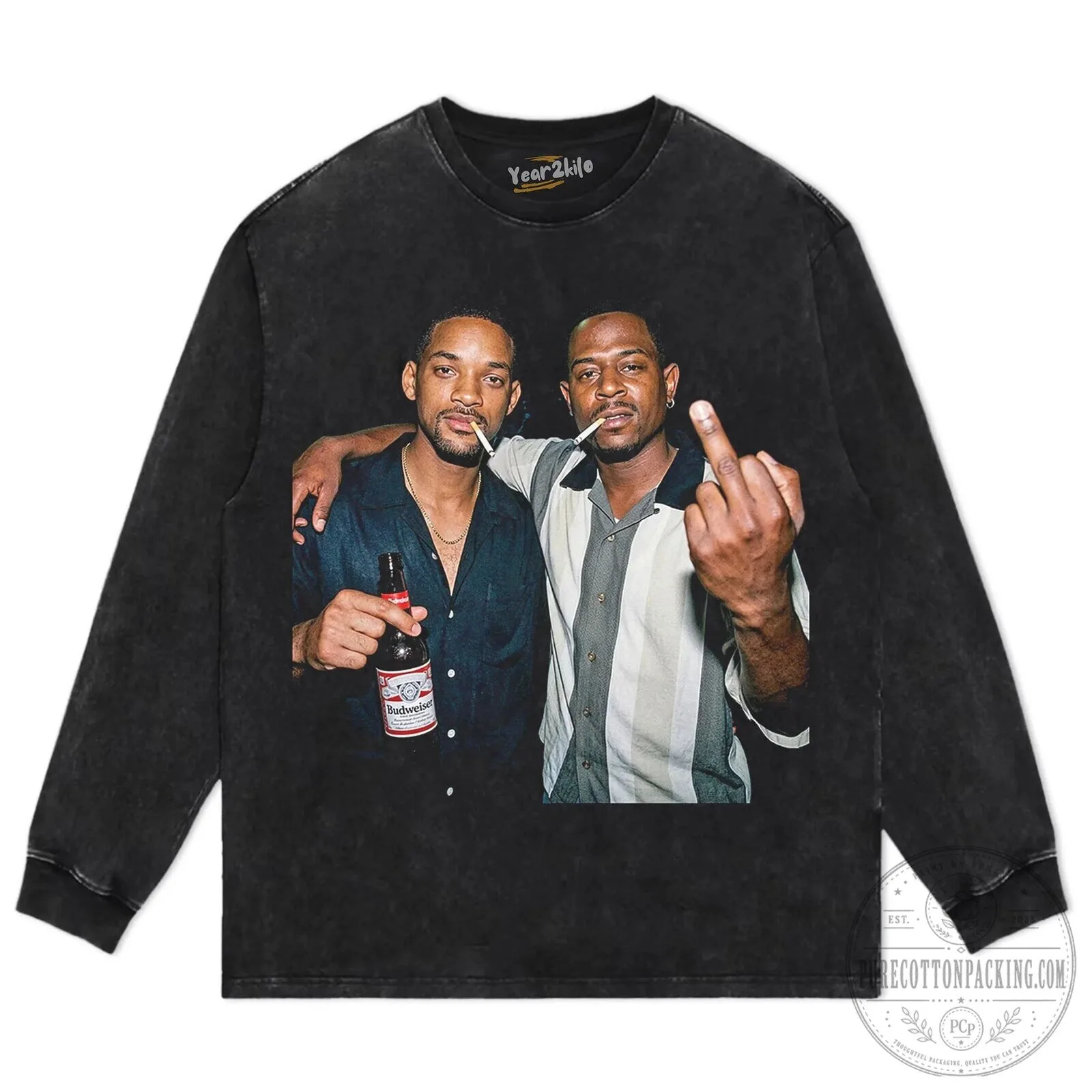 Bad Boys Will Smith Martin Lawrence Movie Poster Black T-Shirt 12 Bad Boys Will Smith Martin Lawrence Movie Poster Black T-Shirt