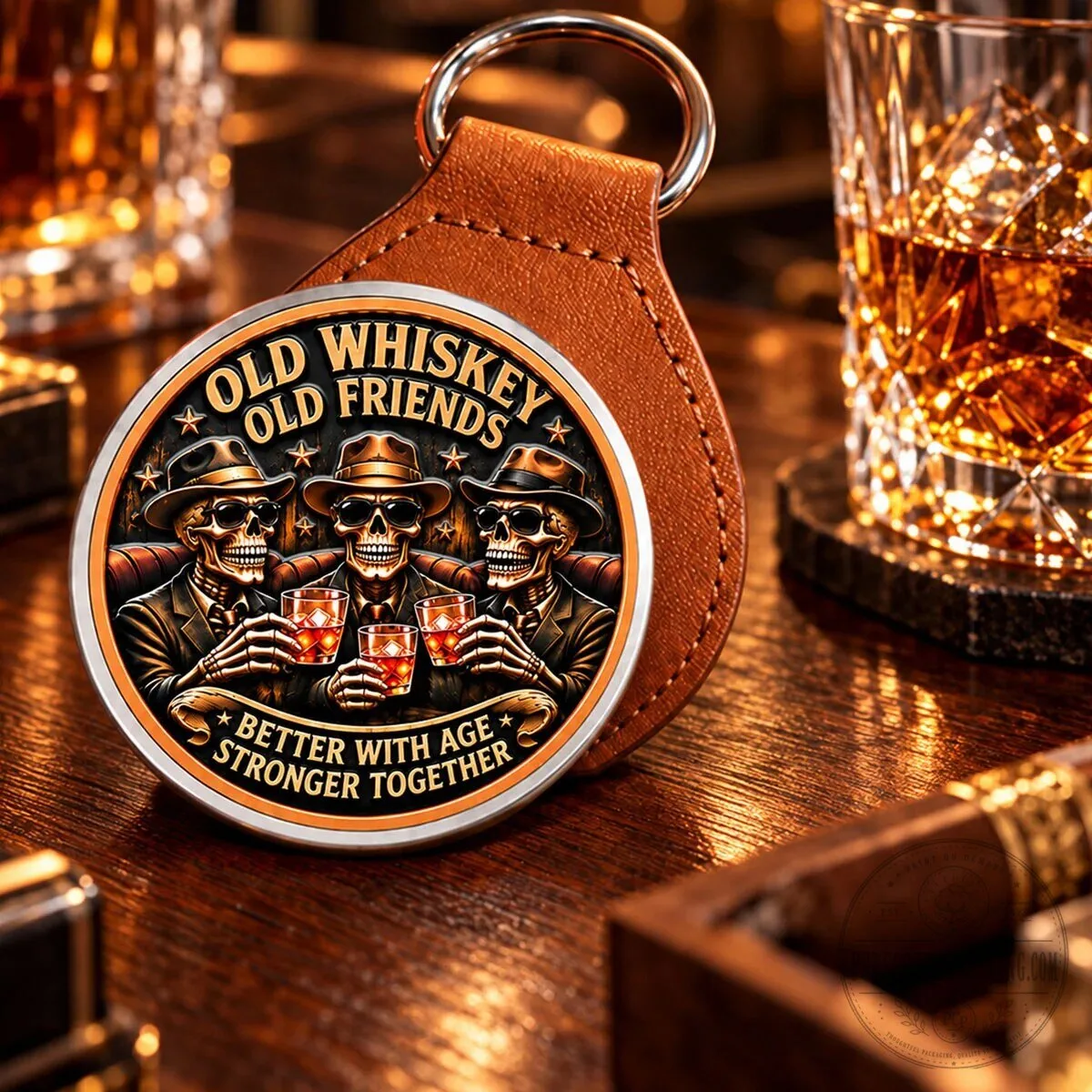Old Whiskey Old Friends Personalized Pocket Hug Keychain for Best Friends 15 Old Whiskey Old Friends Personalized Pocket Hug Keychain for Best Friends