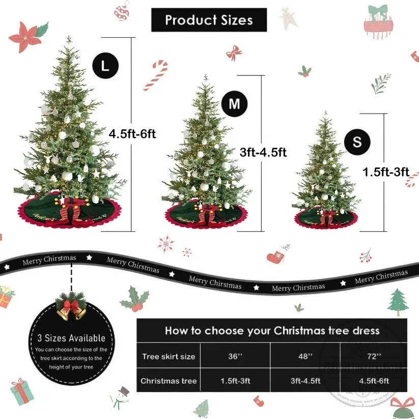 Silent Night Not With A French Bulldog Christmas Tree Skirt 7 Silent Night Not With A French Bulldog Christmas Tree Skirt